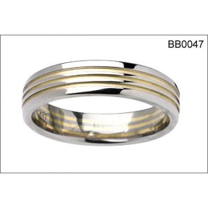 14 KYW TT WG SIDES BAND GENTS BAND - 2395G