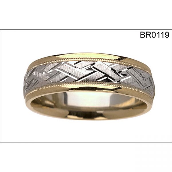 14 KYW TT WG SIDES BAND GENTS BAND - 2398G