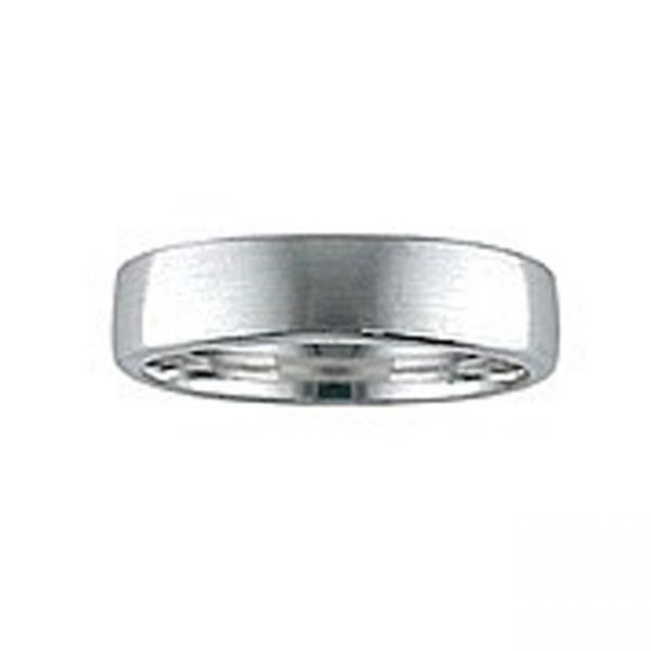 14 KARAT WHITE GOLD GENTS BAND