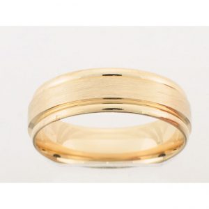 14 KARAT WHITE GOLD GENTS BAND - 2644G