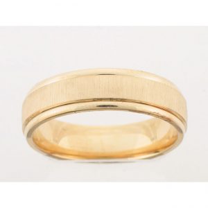 14 KARAT YELLOW GOLD GENTS BAND - 2643G