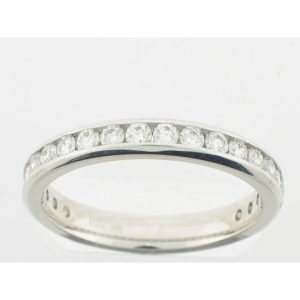 14 KARAT WHITE GOLD MATCHING BAND with 22 Diamond(s) 0.75ctw