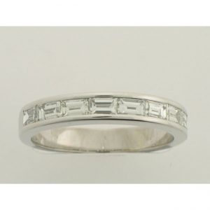 14 KARAT WHITE GOLD MATCHING BAND