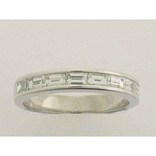14 KARAT WHITE GOLD MATCHING BAND