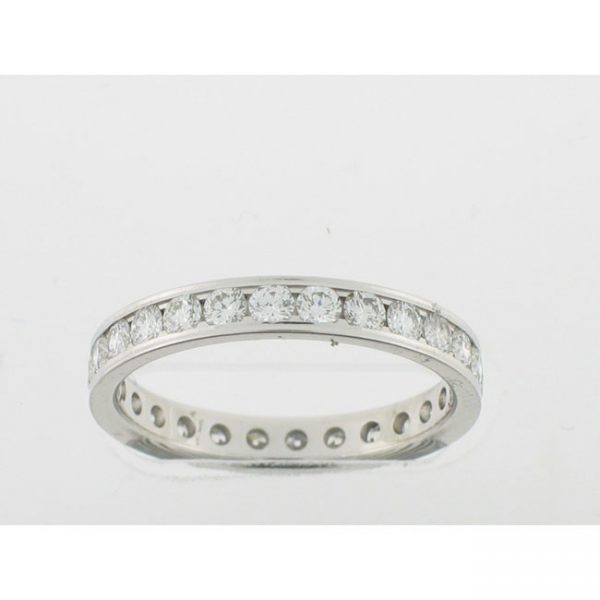 14 KARAT WHITE GOLD DIAMOND WEDDING BAND with 26 Diamond(s) 1.00ctw