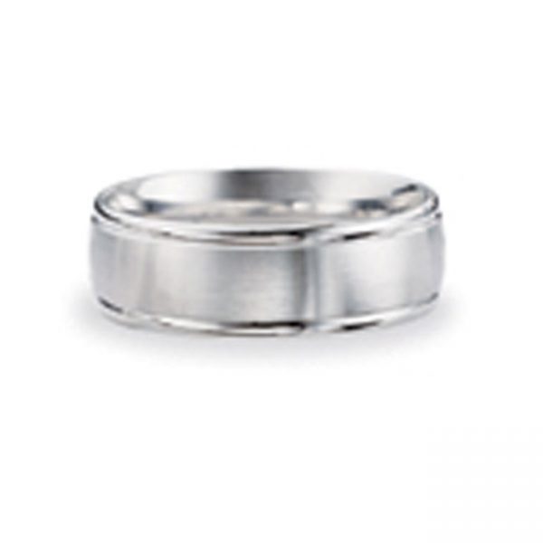 14 KARAT WHITE GOLD GENTS BAND - 2782G