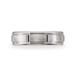 14 KARAT WHITE GOLD GENTS BAND - 2792G