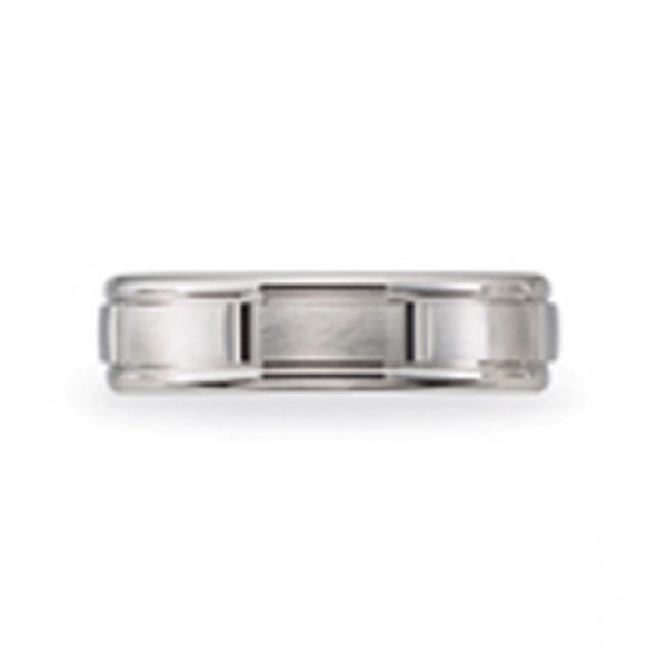 14 KARAT WHITE GOLD GENTS BAND - 2792G