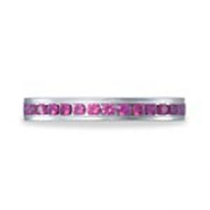 14 KARAT WHITE GOLD DIAMOND WEDDING BAND