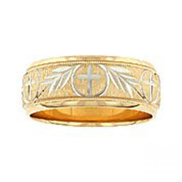 14 KARAT YELLOW GOLD GENTS BAND - 2848G