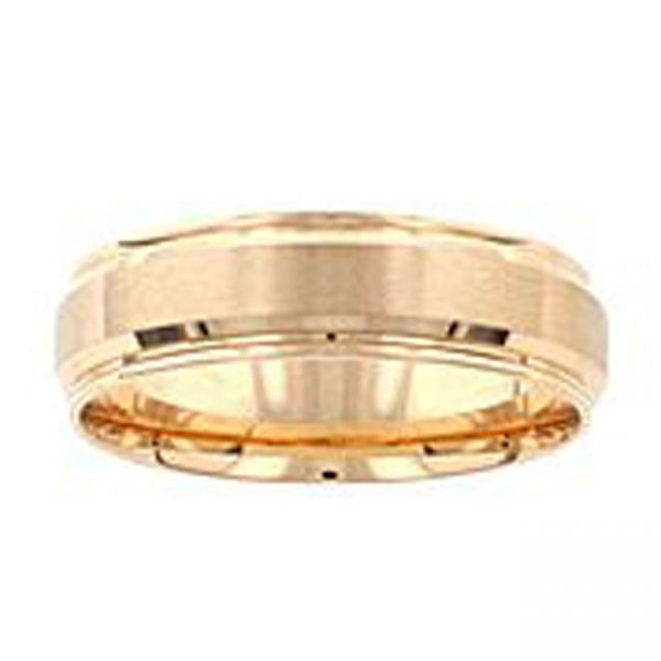 14 KARAT YELLOW GOLD GENTS BAND - 2858G