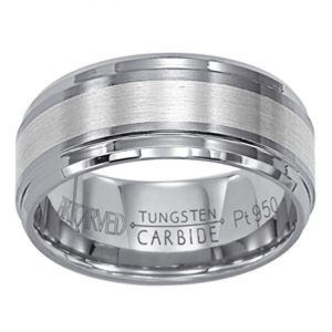 PLATINUM & TUNGSTEN GENTS BAND