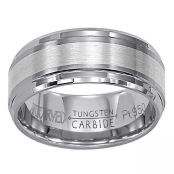 PLATINUM & TUNGSTEN GENTS BAND