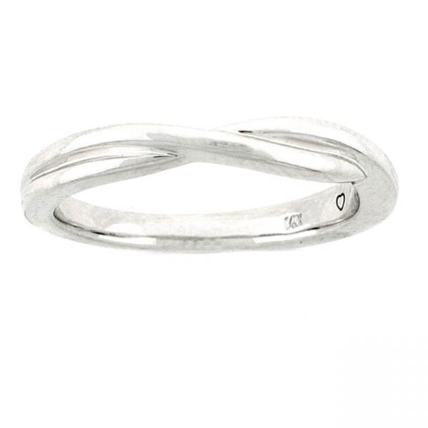 14 KARAT WHITE GOLD DIAMOND WEDDING BAND with 0 Diamond(s) 0.00ctw