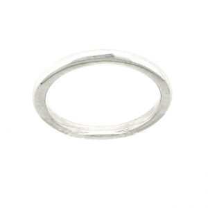 14 KARAT WHITE GOLD DIAMOND WEDDING BAND with 0 Diamond(s) 0.00ctw