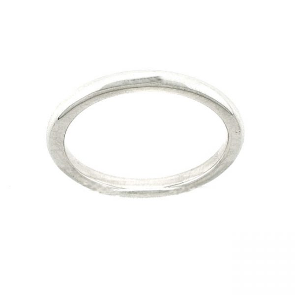 14 KARAT WHITE GOLD DIAMOND WEDDING BAND with 0 Diamond(s) 0.00ctw
