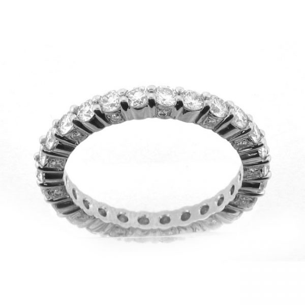 PLATINUM DIAMOND WEDDING BAND with 26 Diamond(s) 1.31ctw