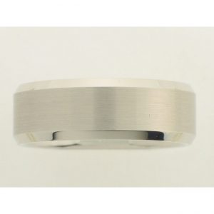 WHITE TUNGSTEN GENTS BAND