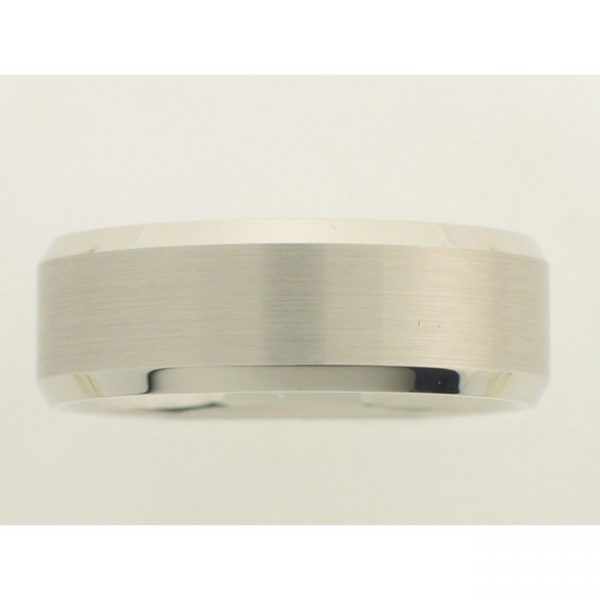 WHITE TUNGSTEN GENTS BAND