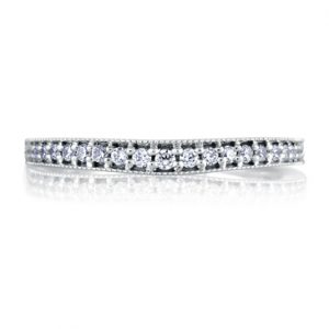 Pavé Milgrain Signature Band