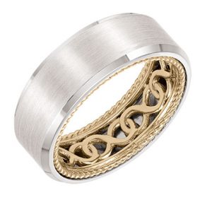 Men's Artcarved Wedding Band - 11-WV01A8
