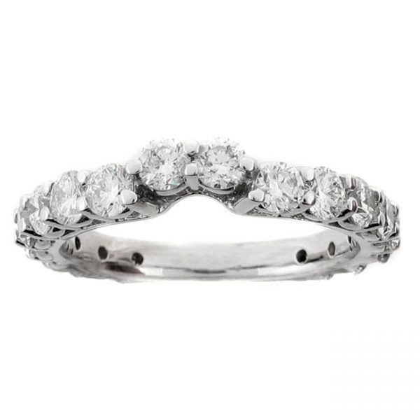 18 KARAT WHITE GOLD MATCHING BAND with 18 Diamond(s) 1.81ctw