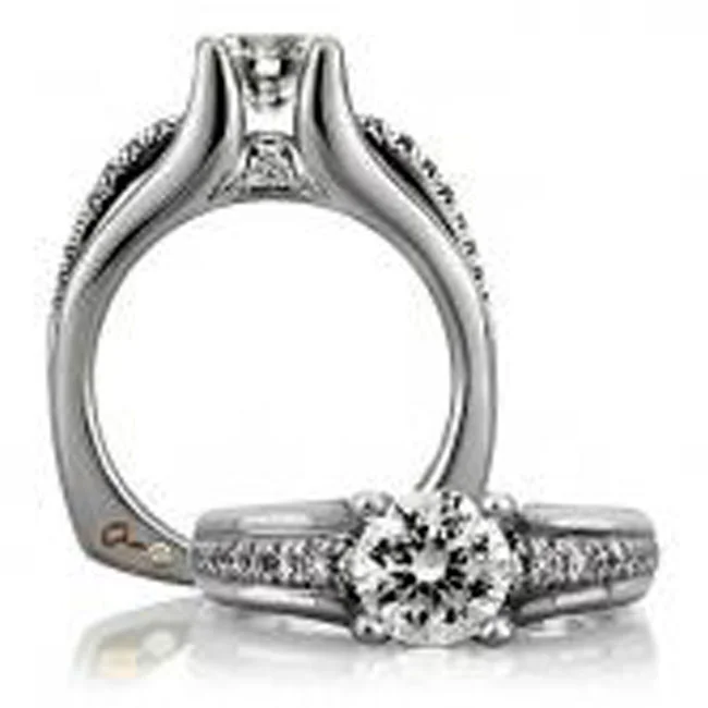 18 KARAT WHITE GOLD WEDDING RING with diamonds - 4021WR