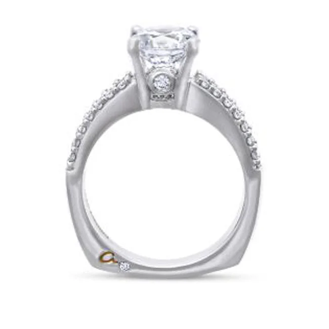 18 KARAT WHITE GOLD MATCHING BAND with 18 Diamond(s) 0.23ctw