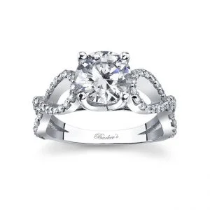 14 KARAT WHITE GOLD WEDDING RING with 60 Diamond(s) 0.41ctw