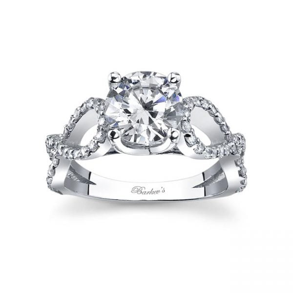 14 KARAT WHITE GOLD WEDDING RING with 60 Diamond(s) 0.41ctw