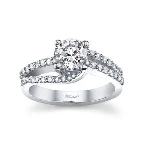 14 KARAT WHITE GOLD WEDDING RING with 40 Diamond(s) 0.36ctw