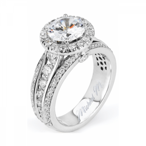 Michael M. Graduated Diamond Engagement Ring