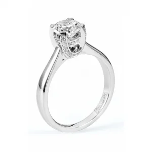 Michael M Amore Solitaire Diamond Engagement Ring