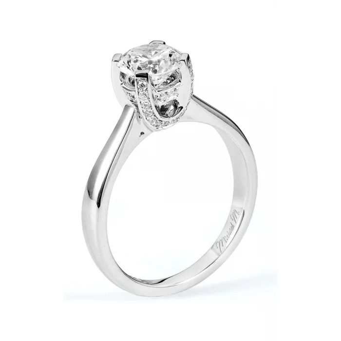 Michael M Amore Solitaire Diamond Engagement Ring