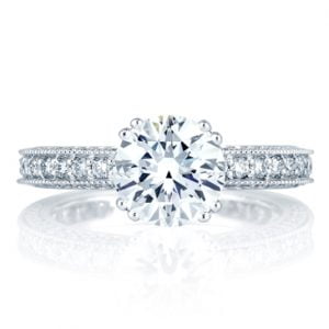 HIGHLY INTRICATE ART DECO ENGAGEMENT RING