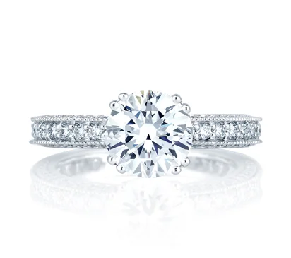 HIGHLY INTRICATE ART DECO ENGAGEMENT RING