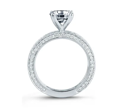 HIGHLY INTRICATE ART DECO ENGAGEMENT RING