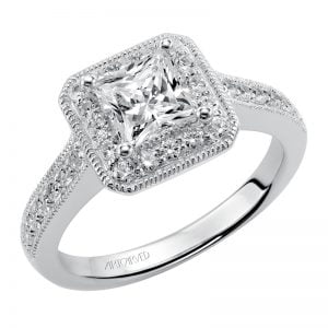 Sashan' Diamond Halo Engagement Ring  - 31-V347ECW-E.00