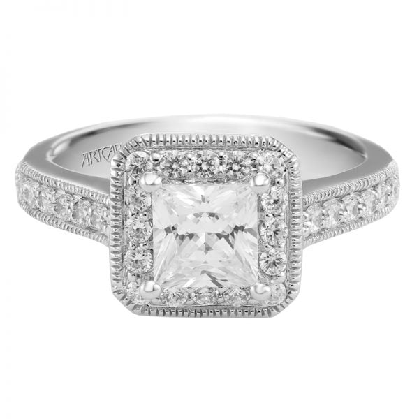 Sashan' Diamond Halo Engagement Ring  - 31-V347ECW-E.00