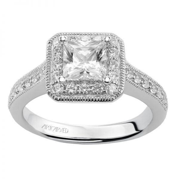 Sashan' Diamond Halo Engagement Ring  - 31-V347ECW-E.00