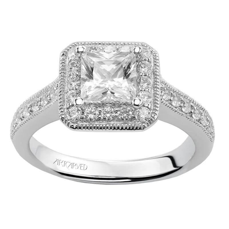 Sashan' Diamond Halo Engagement Ring  - 31-V347ECW-E.00