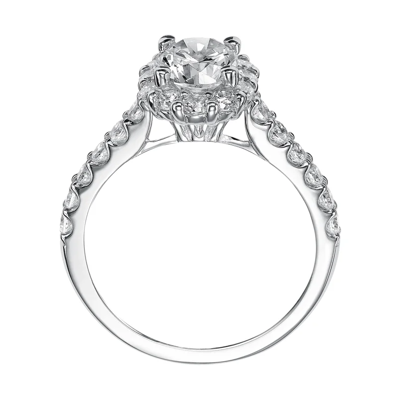 Genesis' Diamond Halo Engagement Ring  - 31-V439EVW