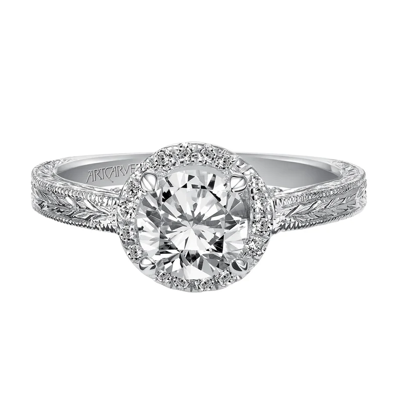 Makayla' Diamond Engagement Ring  - 31-V496ERW-E.00
