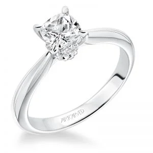 Paige' Diamond Solitaire Engagement Ring - 31-V615EUW