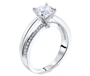 Scott Kay Heavens Gates Diamond Semi Mount Engagement Ring