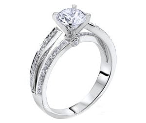 Scott Kay Luminaire Collection Diamond Semi-Mount 2/9ctw