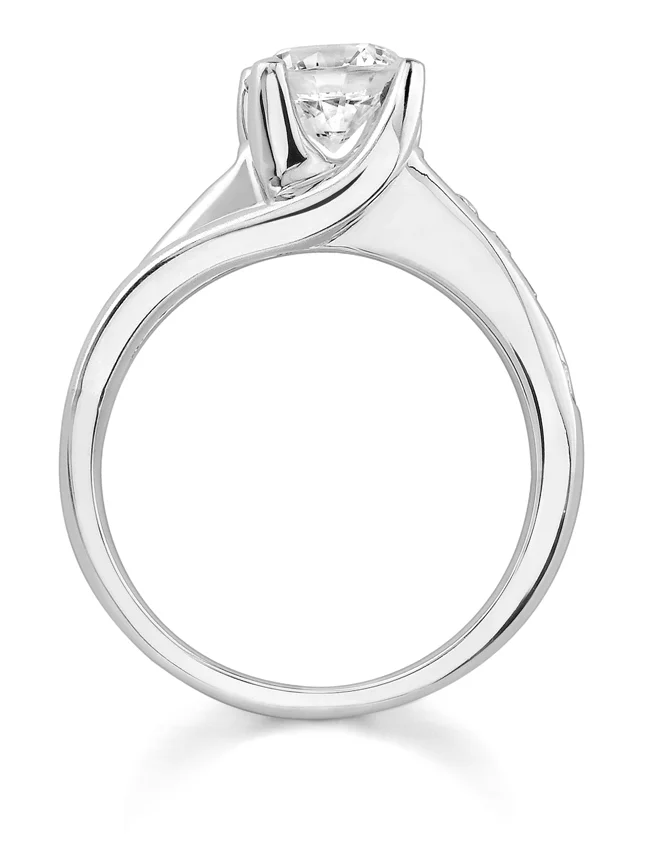 White Gold Engagement Ring