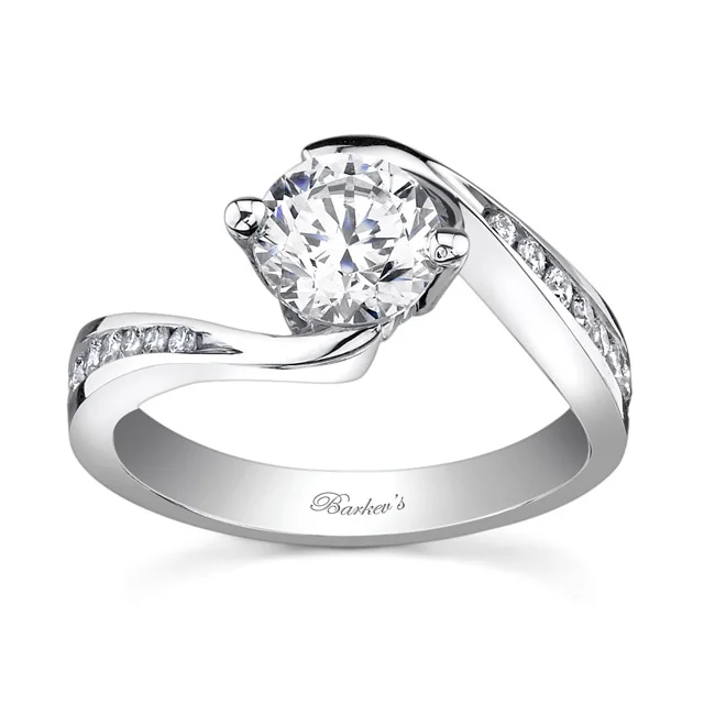 White Gold Engagement Ring - 7533LW
