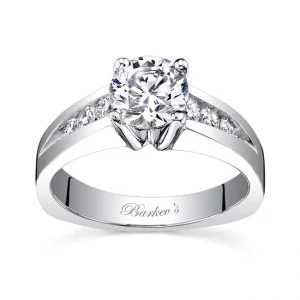 White Gold Engagement Ring - 7541LW