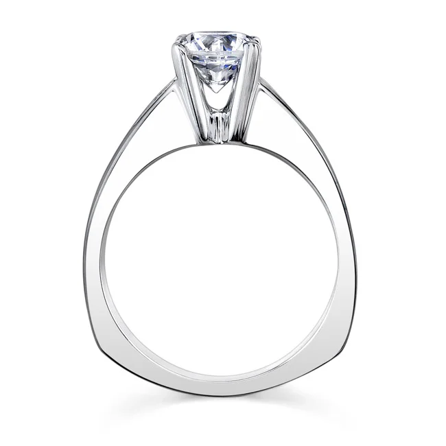 White Gold Engagement Ring - 7541LW